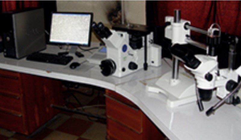 Система анализа металлургического микроскопа